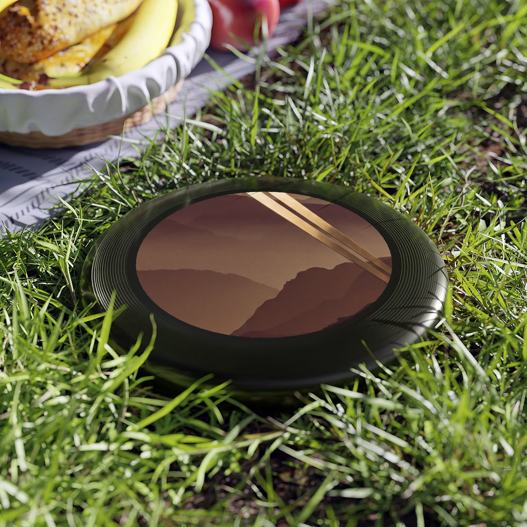 Wham-O Frisbee Mountain Horizon Art