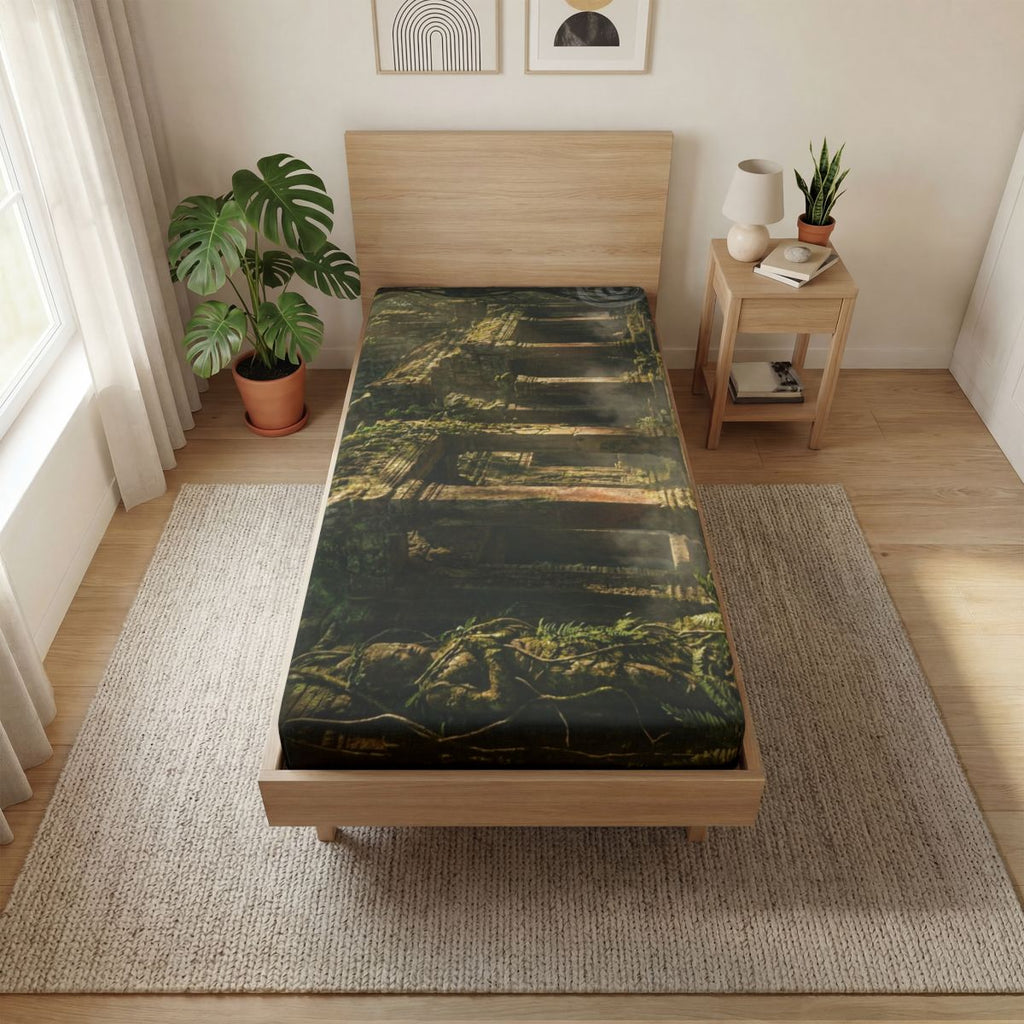 Fitted Sheet - Canopy Temple Dream | Echovira Gallery