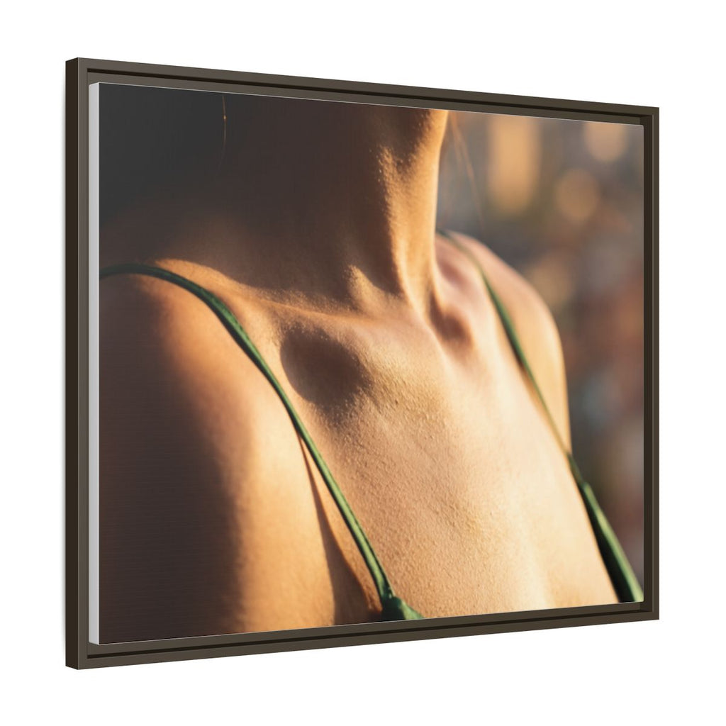 Matte Canvas Framed - Golden Hour Portrait