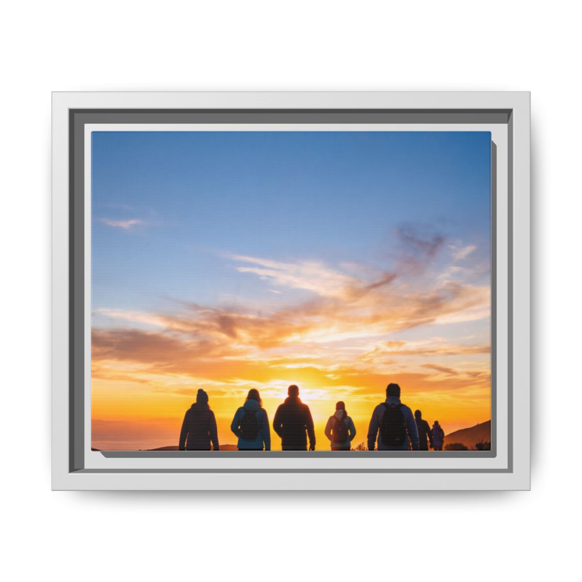 Matte Canvas, Framed - Epic Dawn Trek