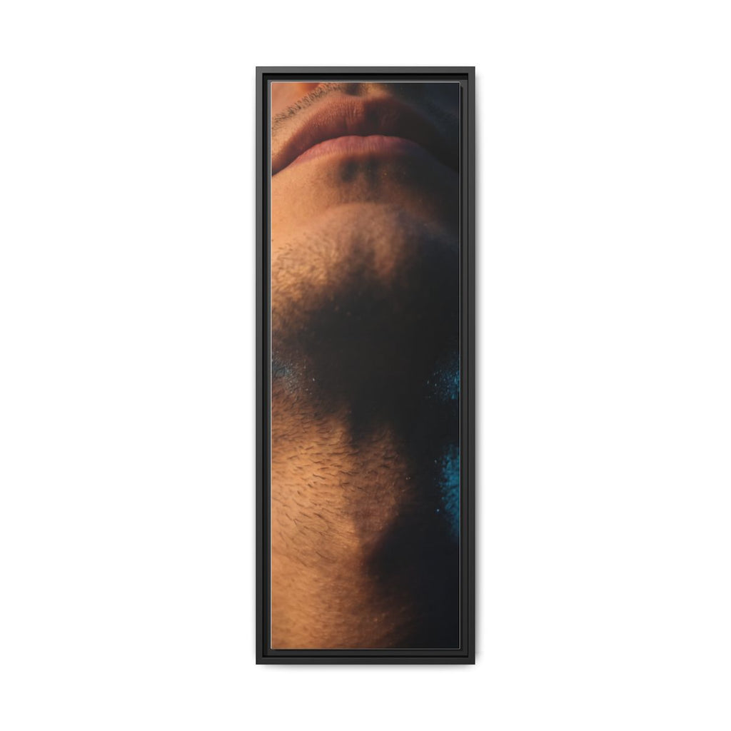 Framed Matte Canvas - Neon Noir