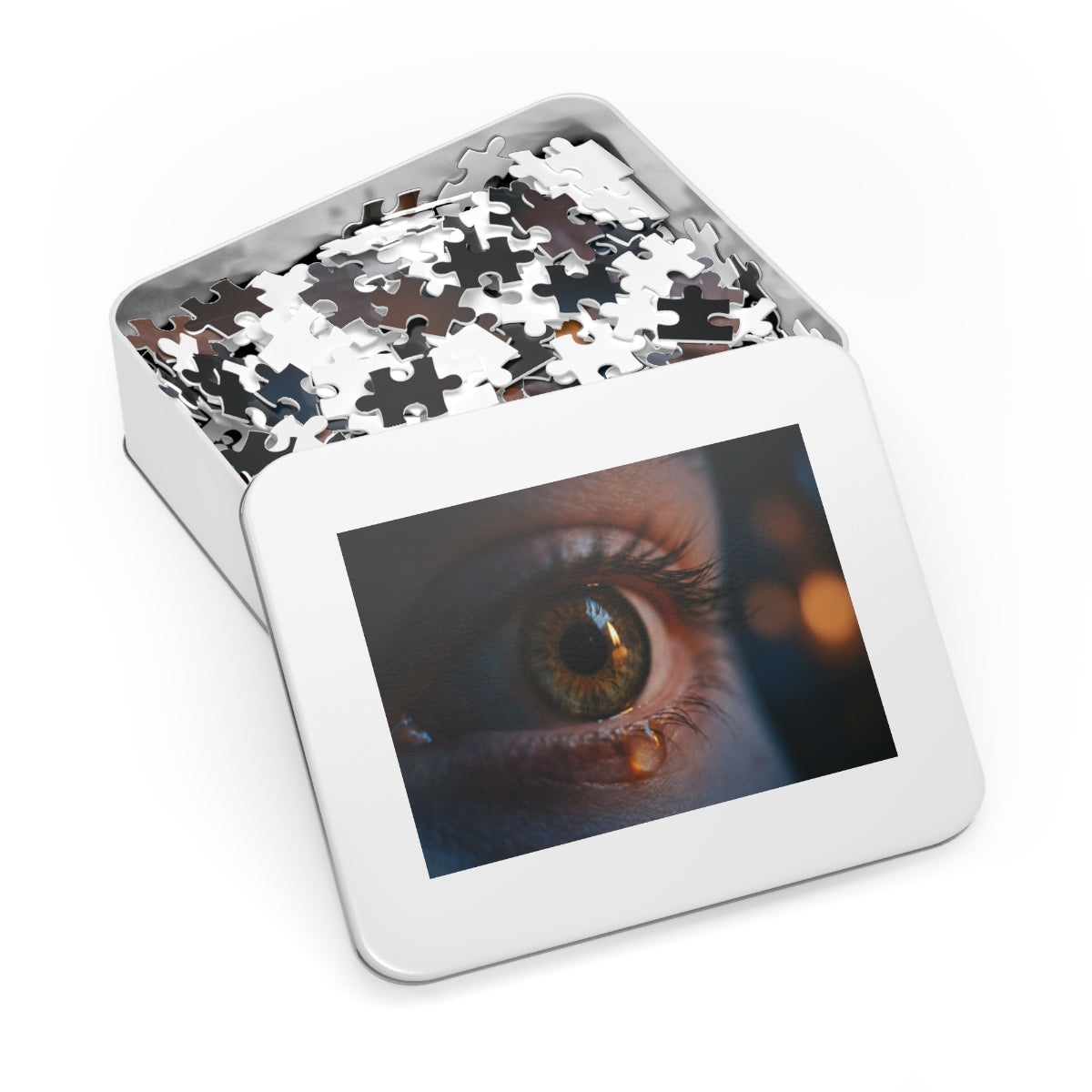 Jigsaw Puzzle with Tin - Luminous Tear