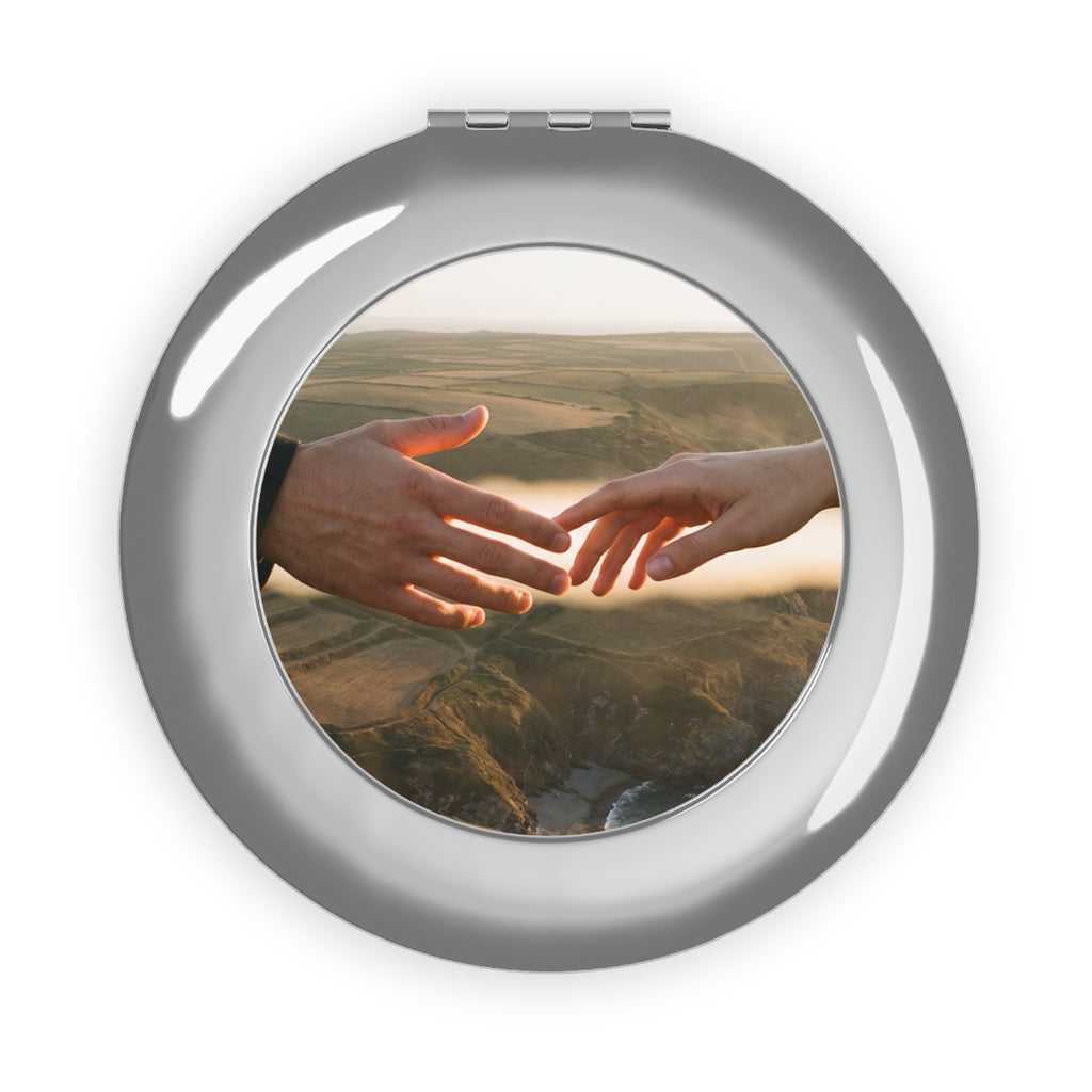 Compact Travel Mirror - The Infinite Touch | Ethereal... |...