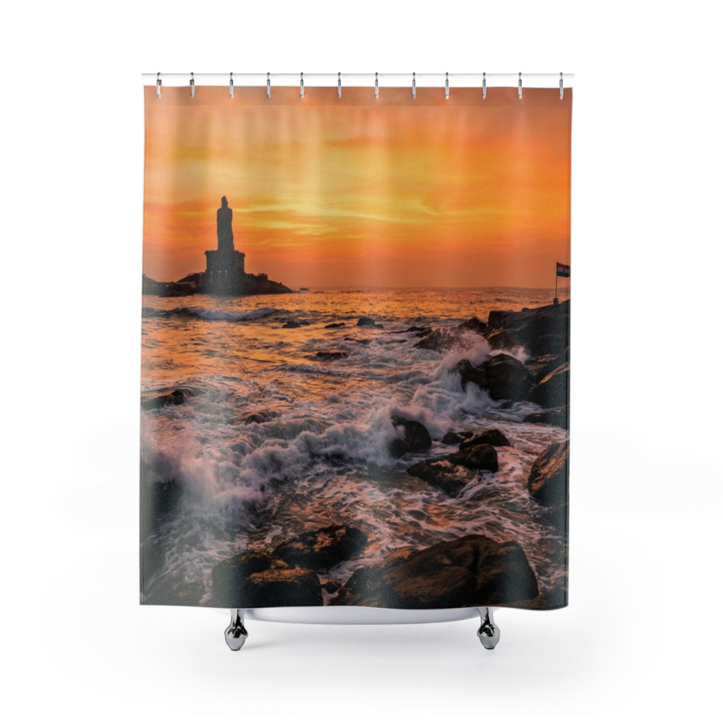 Shower Curtain - Golden Hour Escape