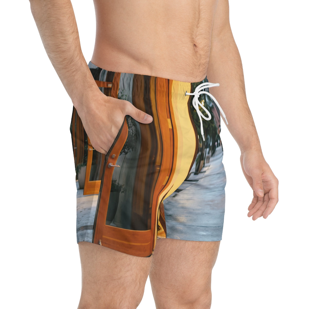 Swim Trunks - Twilight Promenade Beach Wear | Echovira...
