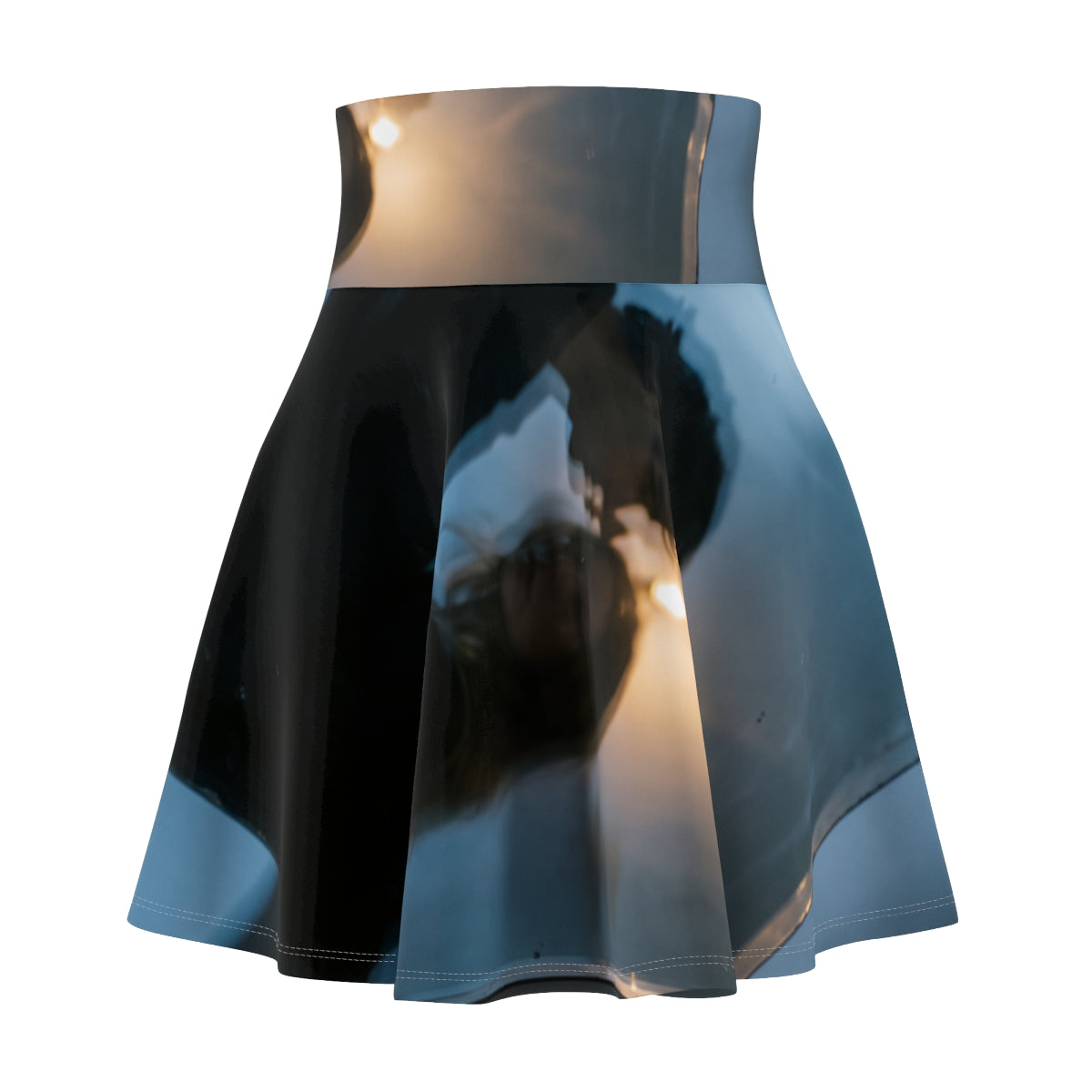 Women's Skater Skirt - Midnight Reflections Skirt - Moody |...