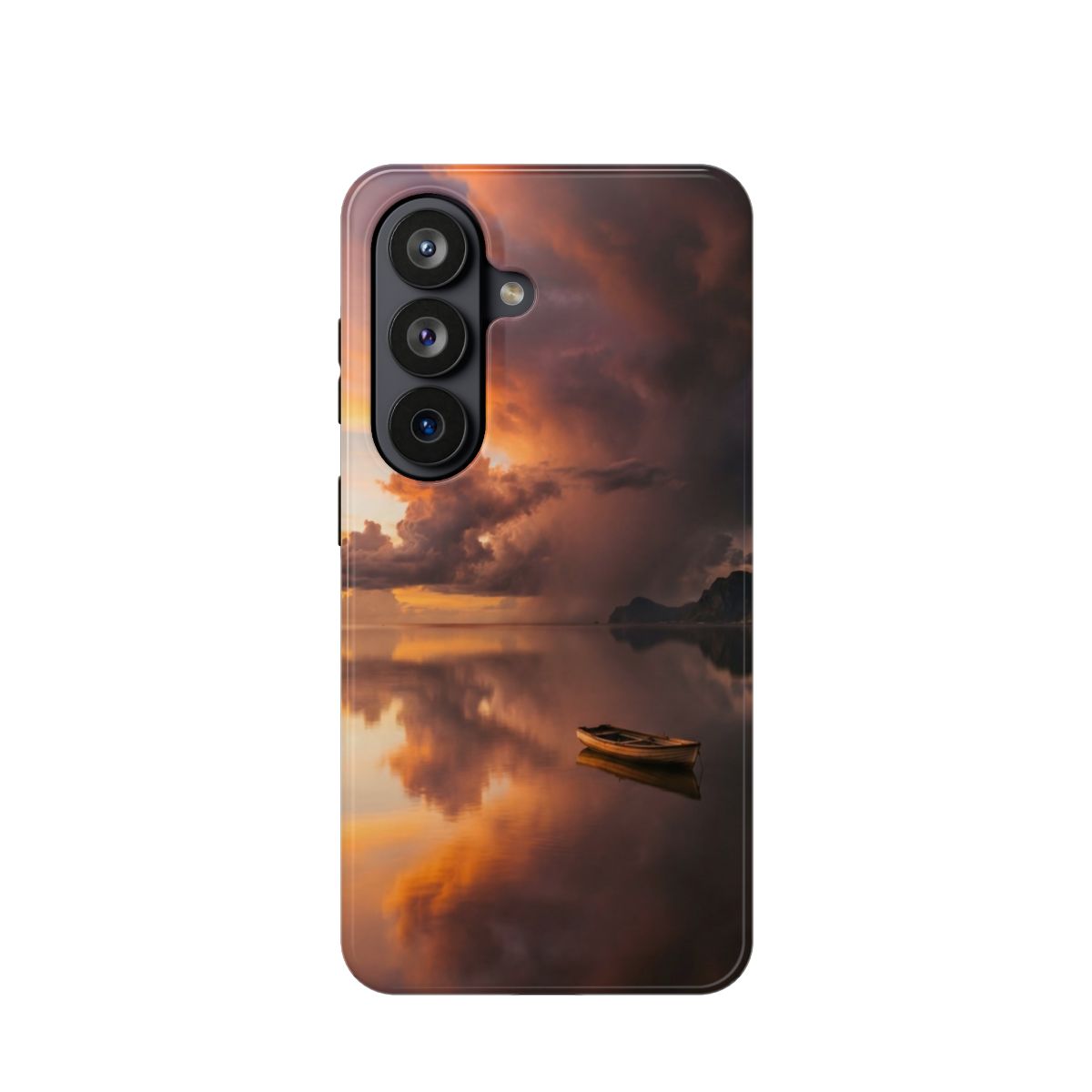 Impact-Resistant Case - Serene Tempest Sunset | Echovira...