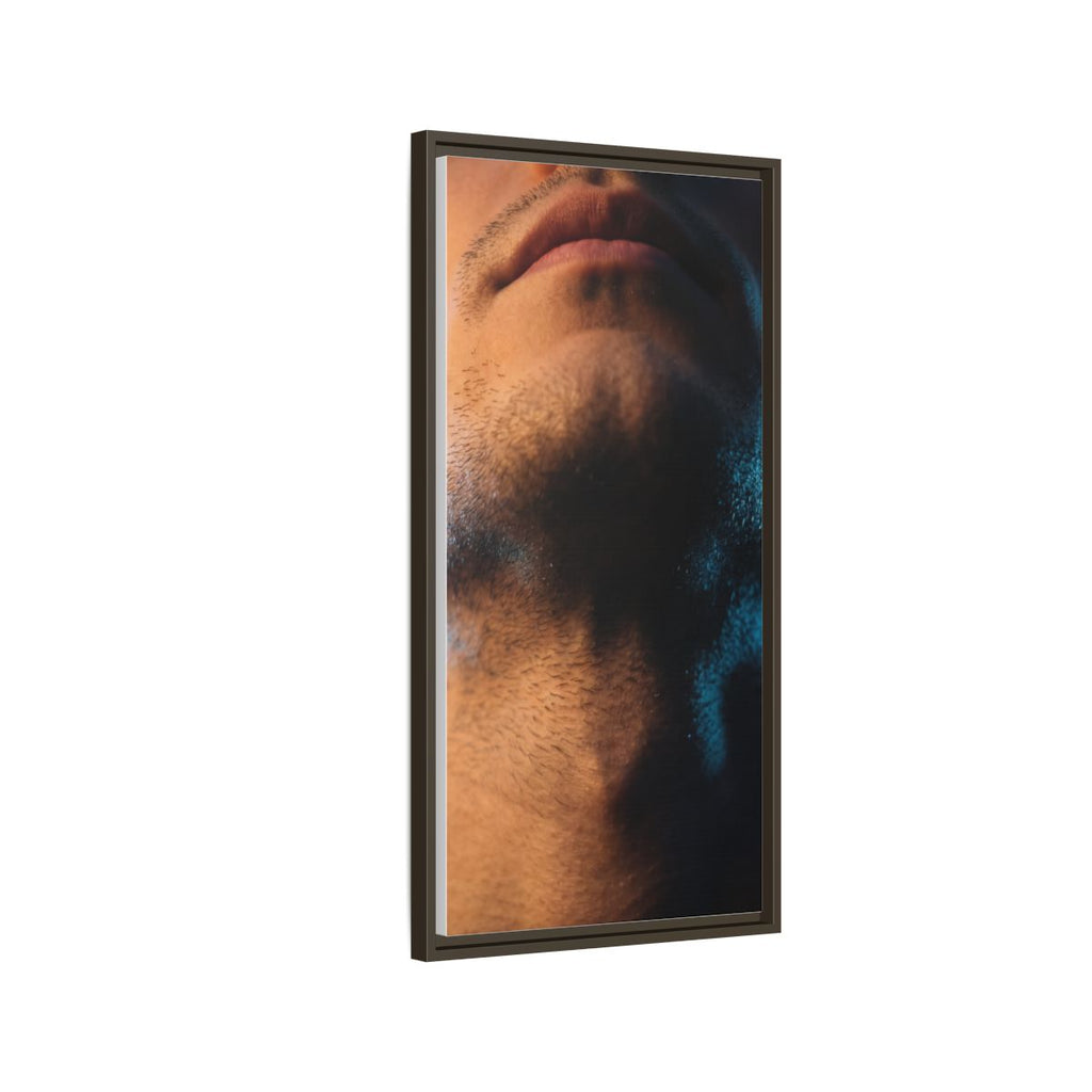 Framed Matte Canvas - Neon Noir