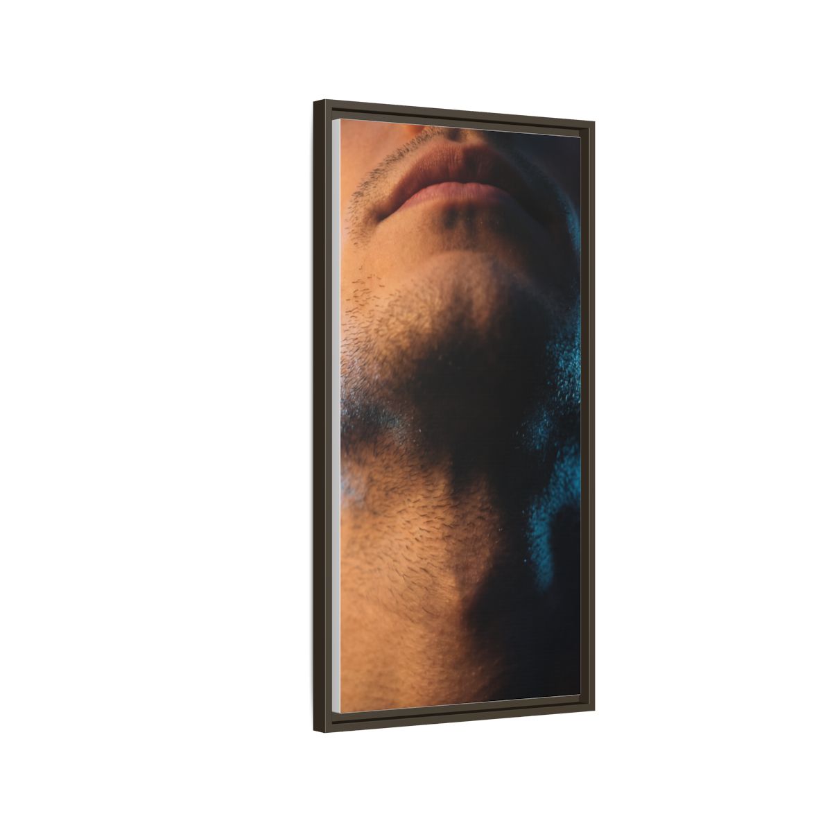 Framed Matte Canvas - Neon Noir