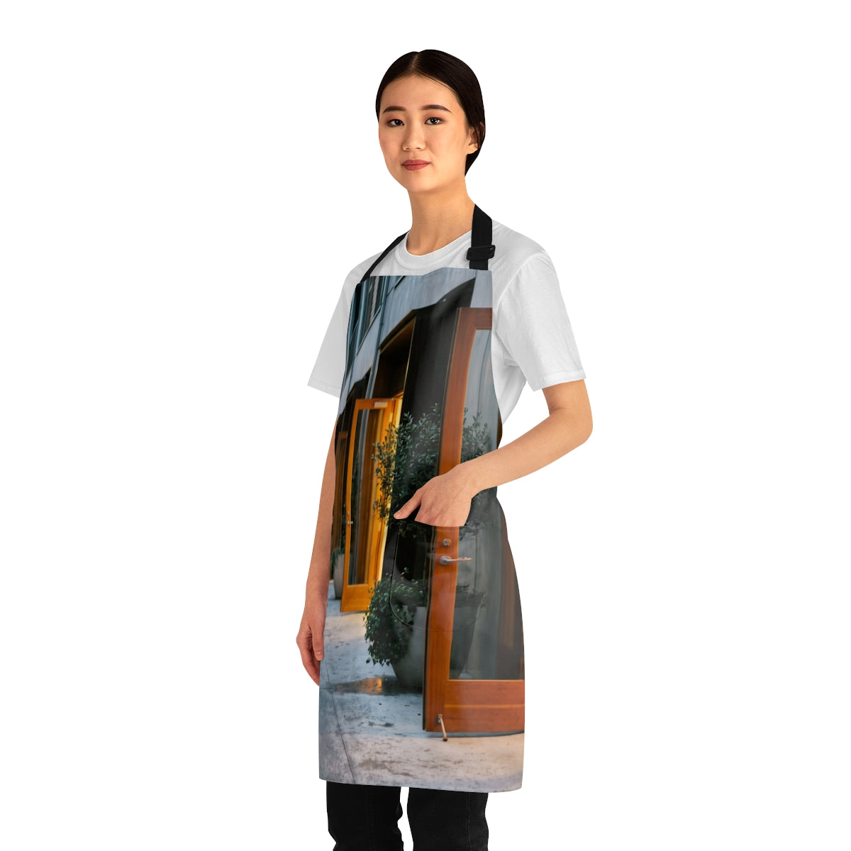 Apron - Evening Promenade Modern Kitchen | Echovira Gallery