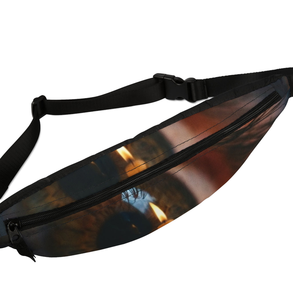 Fanny Pack - Amber Iris Reflection Fine Art Print | Echovira...