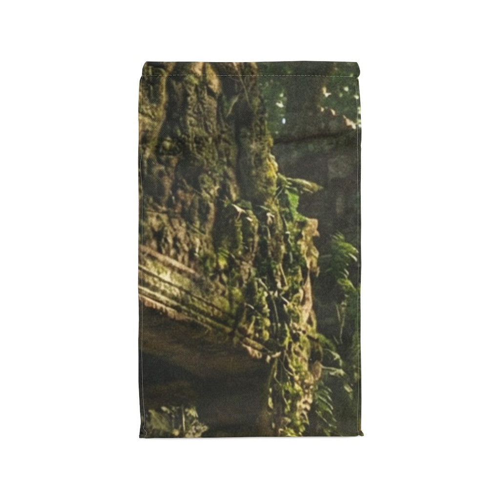 Polyester Lunch Bag - Overgrown Stone Haven | Echovira...