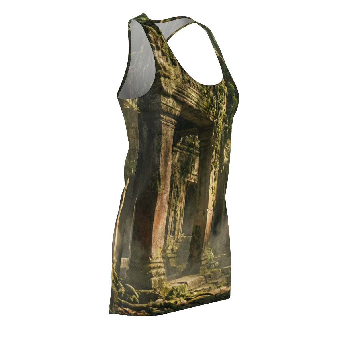 Women's Cut & Sew Racerback Dress - Jungle Sanctuary |...