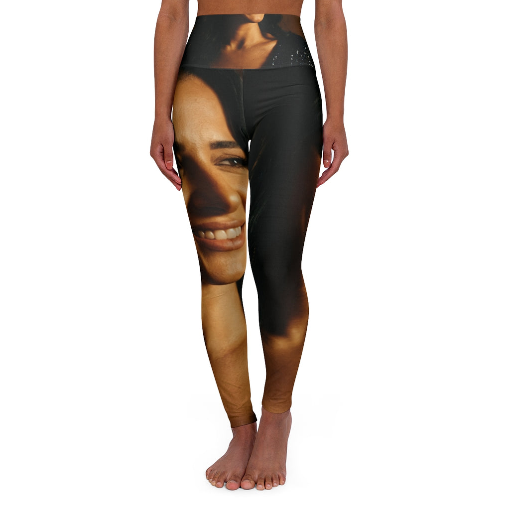 Yoga Leggings - Night Luxe Flow