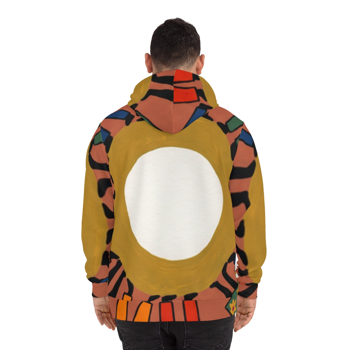 Men's Fashion Hoodie - Unity Mandala Folk Art | Echovira...