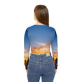 Women's Long Sleeve V-neck - Sunrise Journey