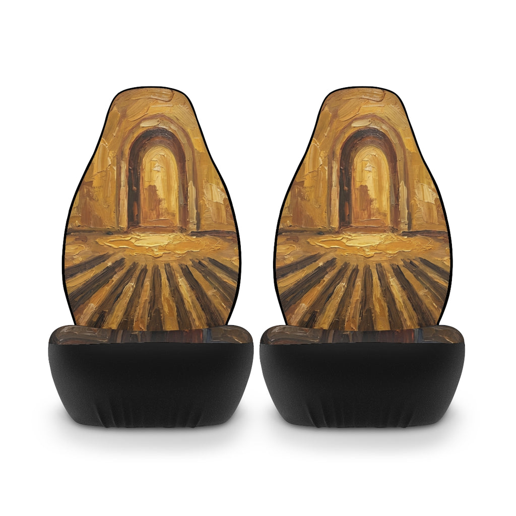 Car Seat Covers - Golden Arcade Cathedral | Echovira Gallery