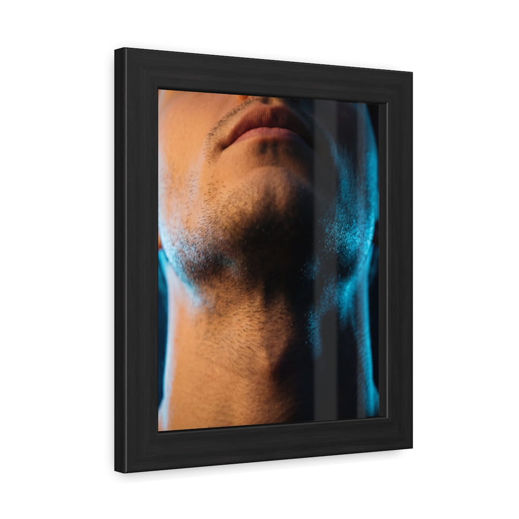 Framed Poster - Cinematic Urban Wall — Portrait