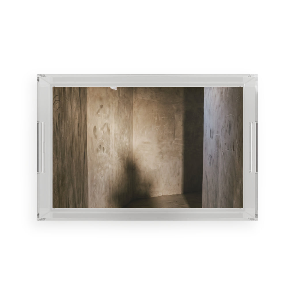 Acrylic Serving Tray - Shadows of the Citadel moody... |...