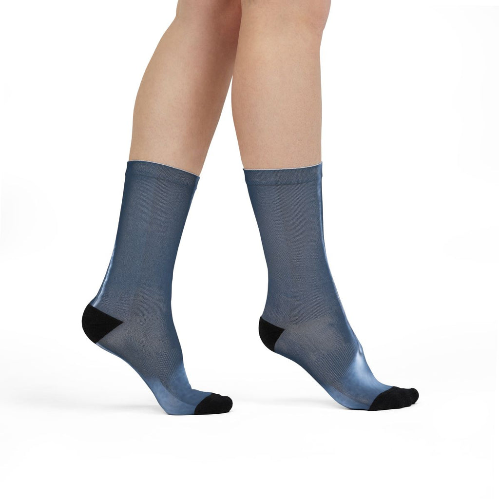 Sublimation Crew Socks - Slate Flow Minimal | Echovira...