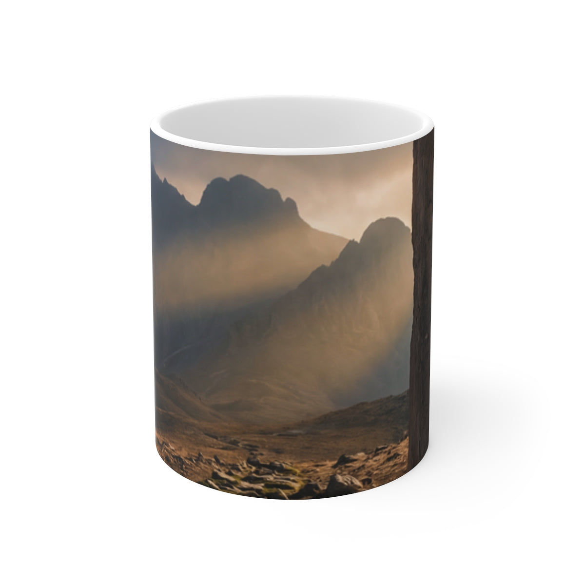 11oz White Mug - Ancient Sun Rise