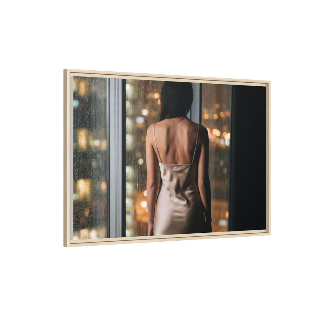 Framed Matte Canvas - Cinematic Nights