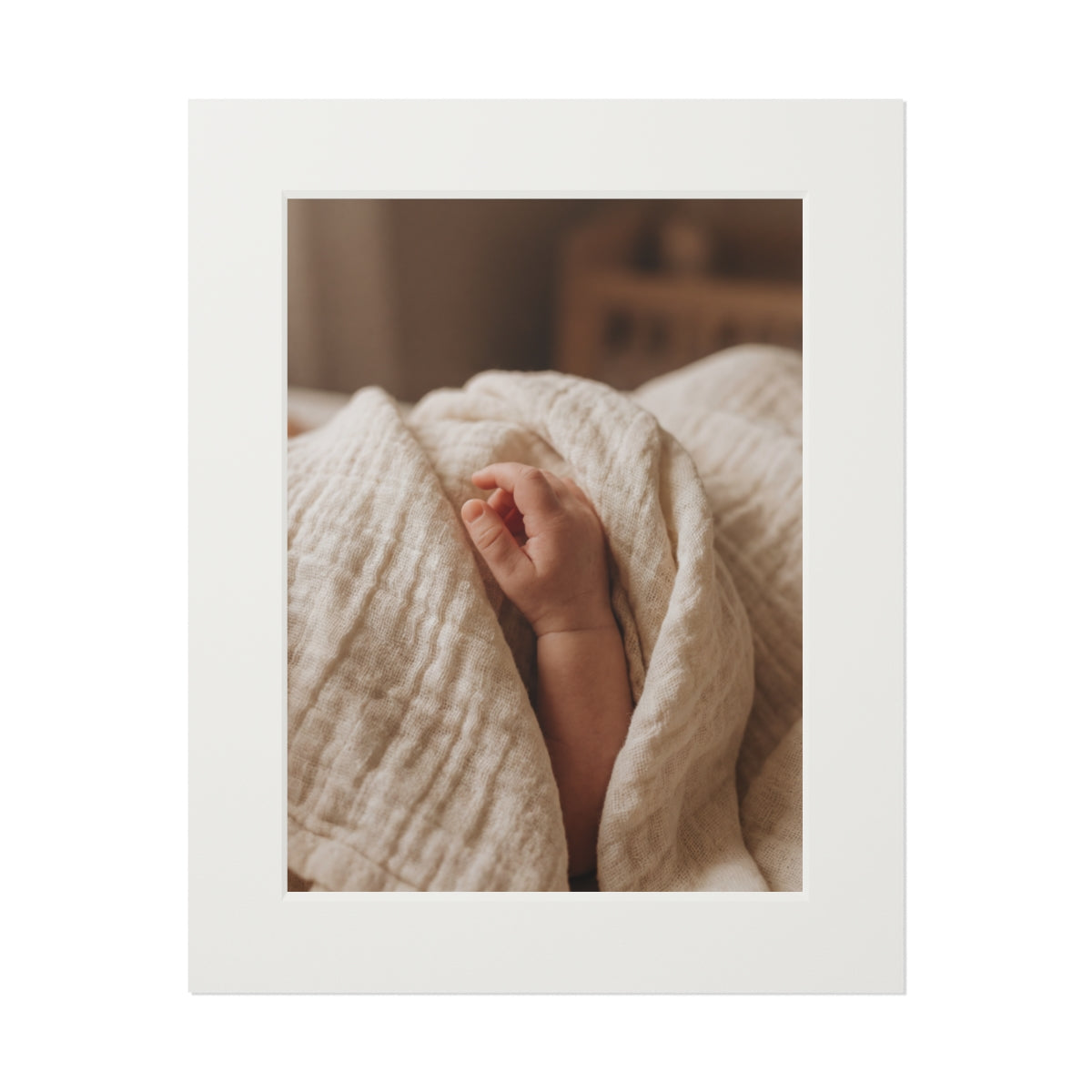 Fine Art Print - Tender Nursery Moment — Portrait