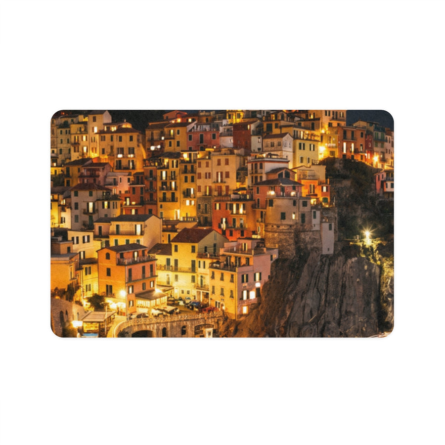 Pet Food Mat 12x18 - Italian Coastline