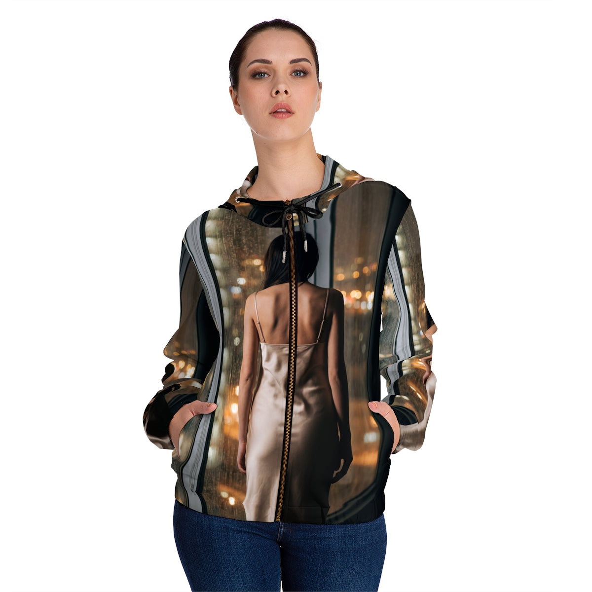 Women's Full-Zip Hoodie - Comfort Mood