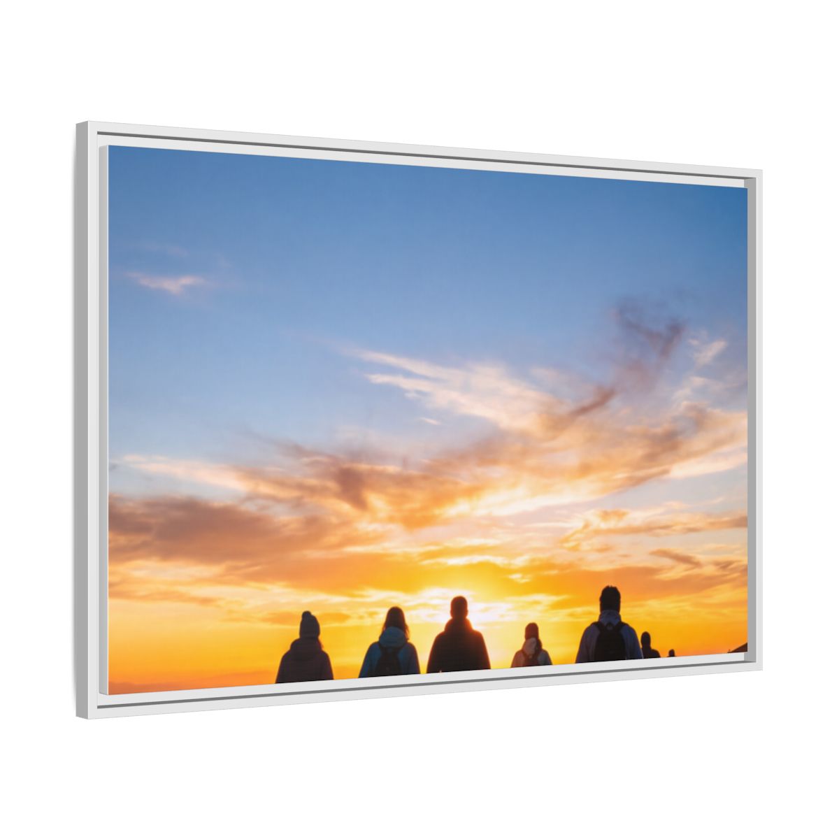 Matte Canvas, Framed - Epic Dawn Trek