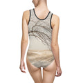 Women's Classic One-Piece Swimsuit - Winter Branch Solitude...