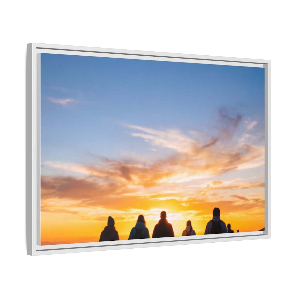 Matte Canvas, Framed - Epic Dawn Trek