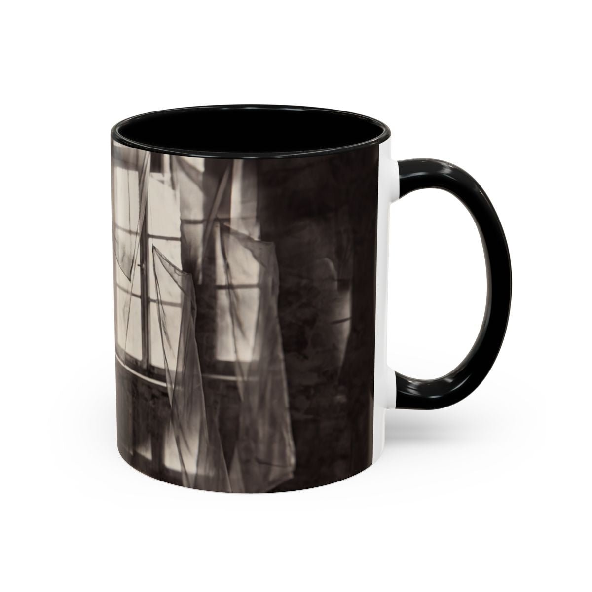 Accent Coffee Mug - Spectral Veils | Echovira Gallery