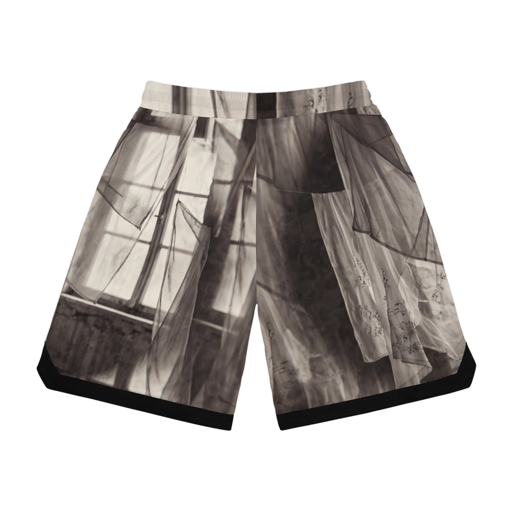 Men's Basketball Rib Shorts - Spectral Veils | Echovira...