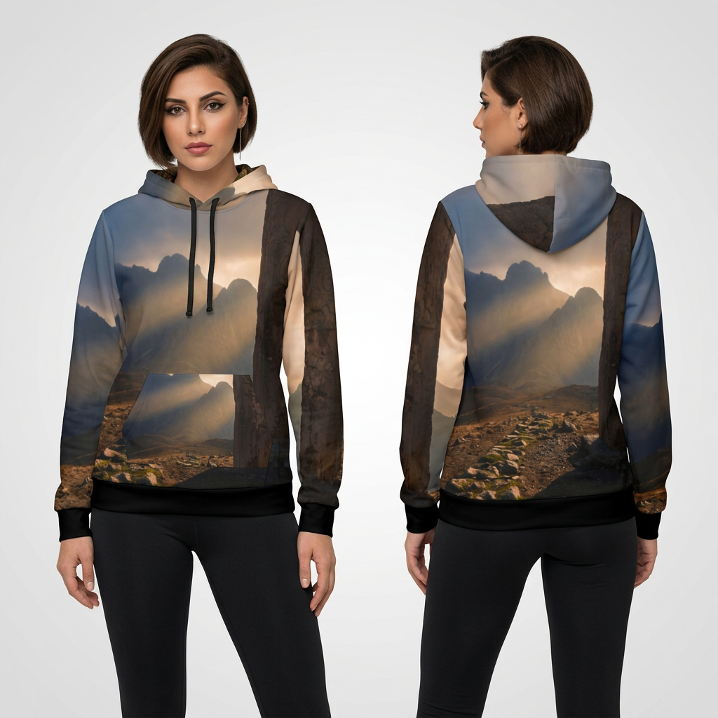 Athletic Hoodie - Explorer's Aesthetic