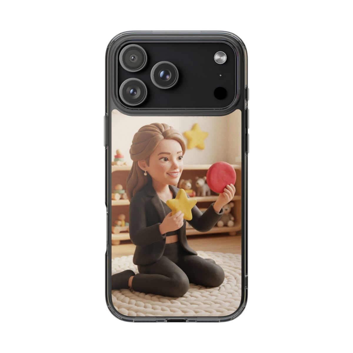 Clear Impact-Resistant Cases - Clear Phone Case - Sculpted...