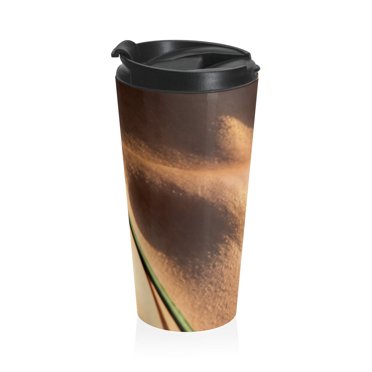 Golden Hour Travel Mug - Emerald Sunset Glow | Echovira...