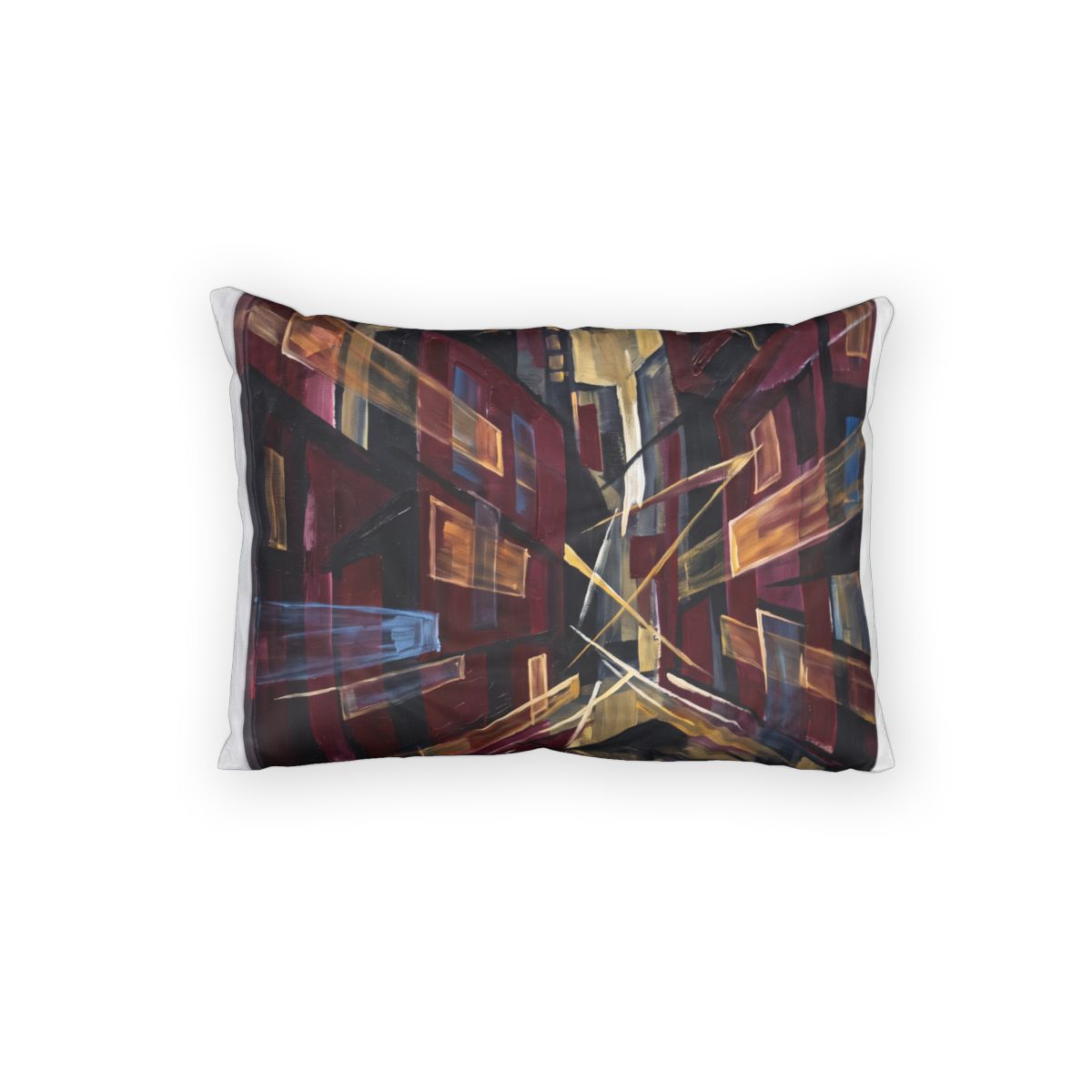 Cotton Pillow Sham - Urban Perspective | Echovira Gallery