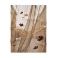 Autumn European Streetscape Fleece Baby Blanket