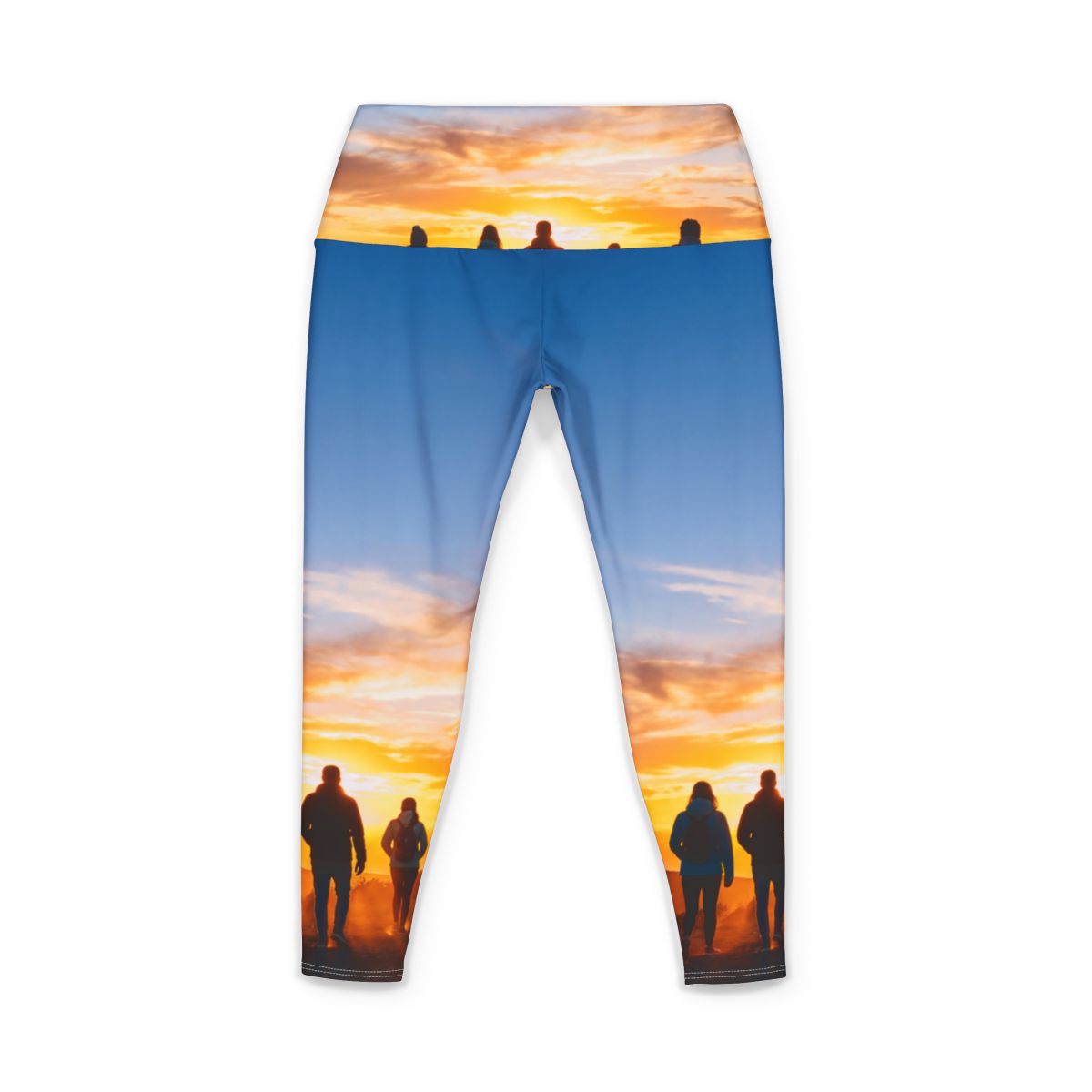 Women's Yoga Pants - Golden Horizon Flow