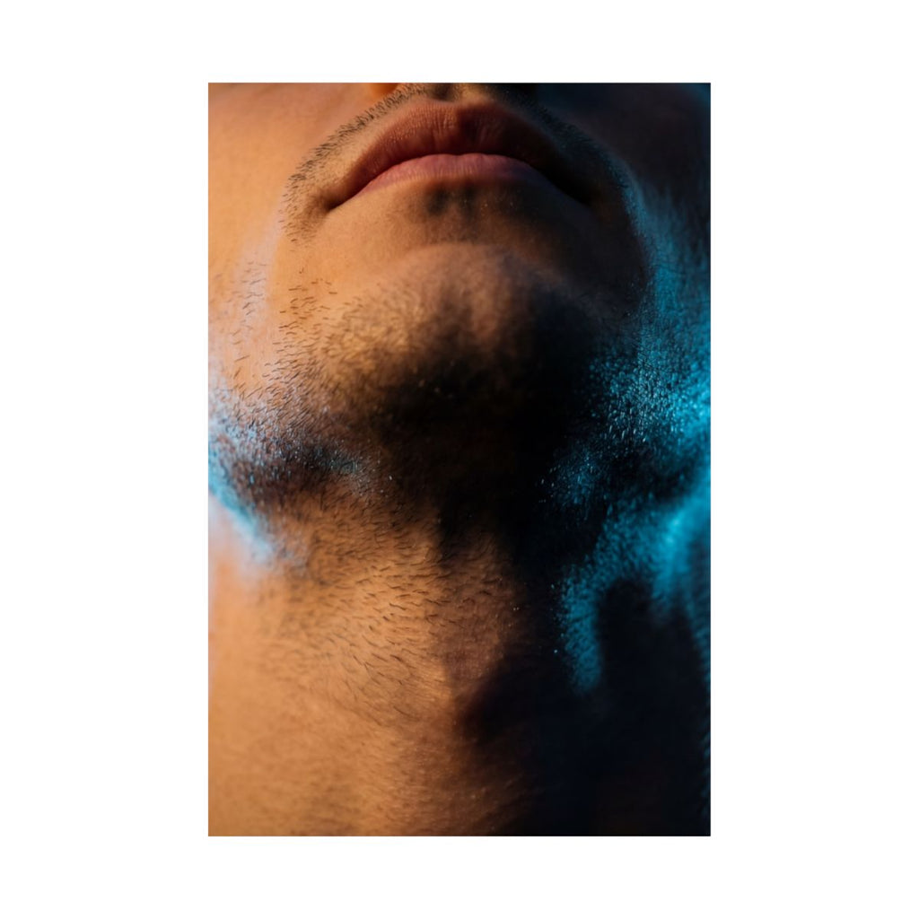 Matte Vertical Posters - Neon Horizon Portrait (8×10 &... |...
