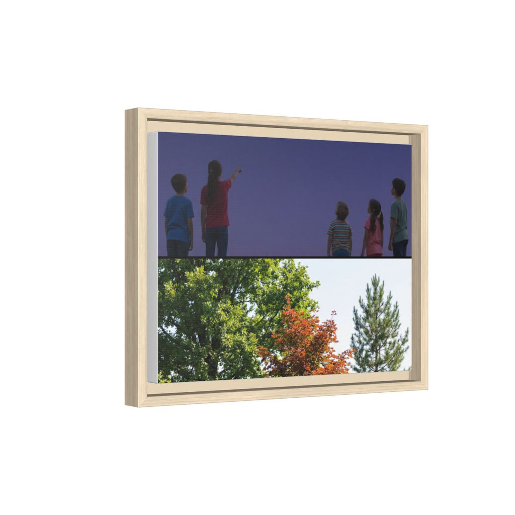 Matte Canvas, Framed - Constellation Woods