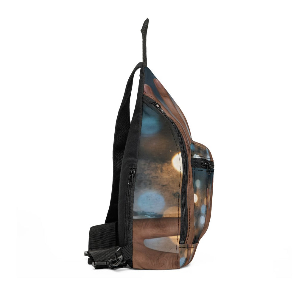 Rainy City Window Sling Bag