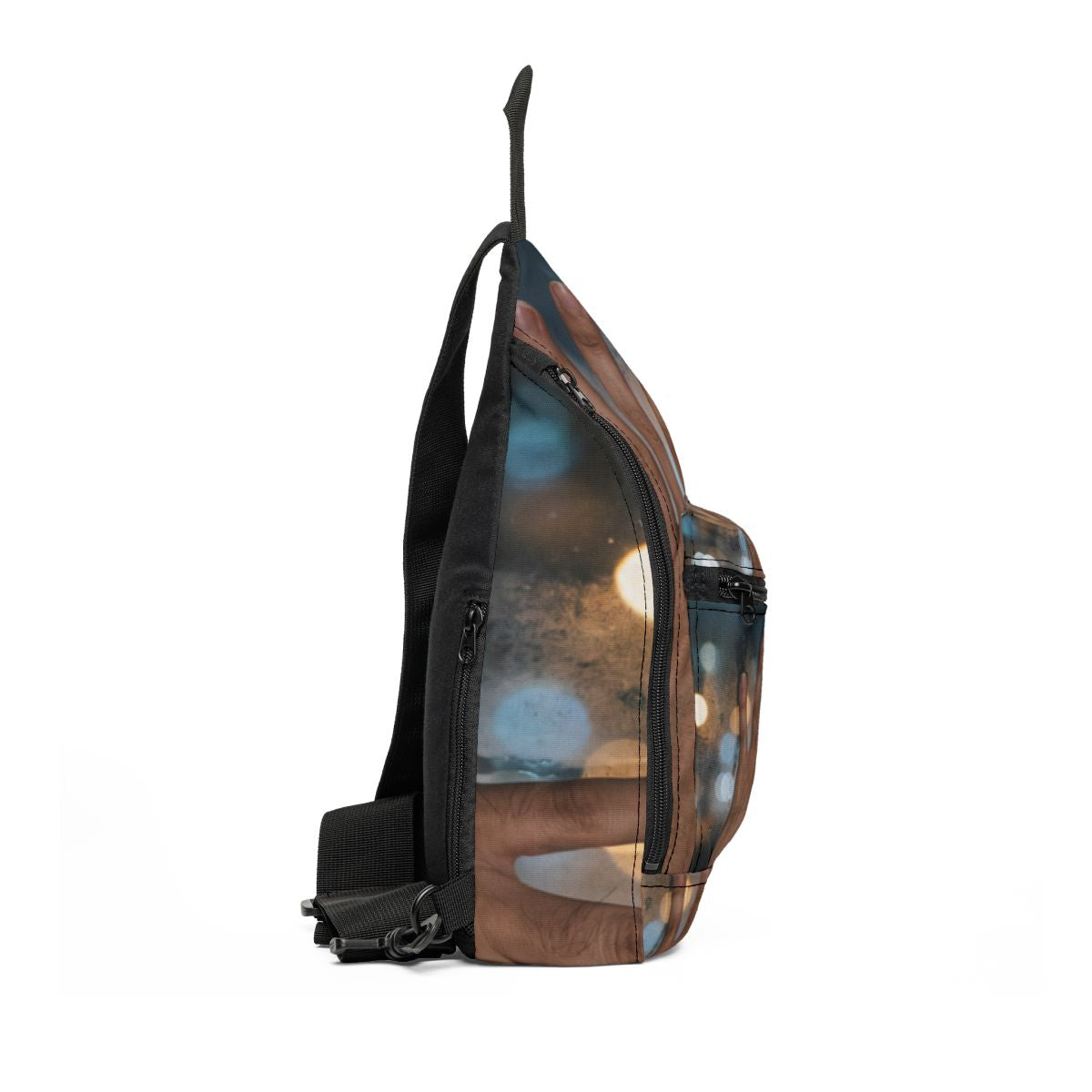Rainy City Window Sling Bag