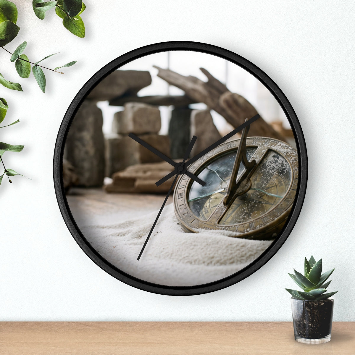 Wall Clock - Sundial Relic Horology | Echovira Gallery