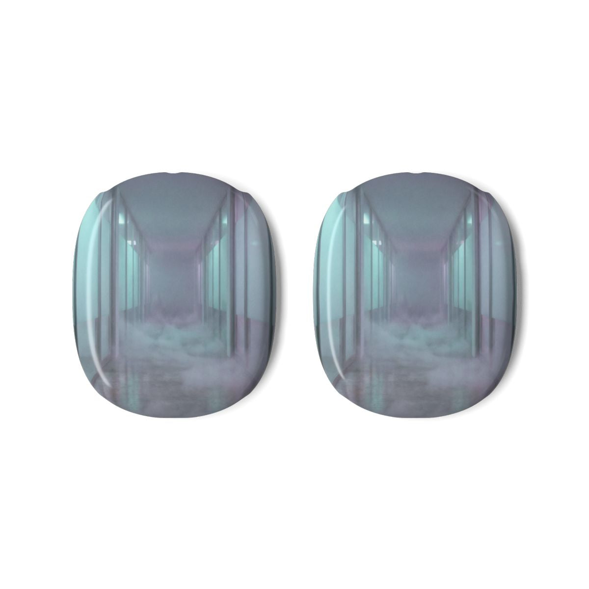 AirPod Max Cases - Neon Corridor Guard | Echovira Gallery