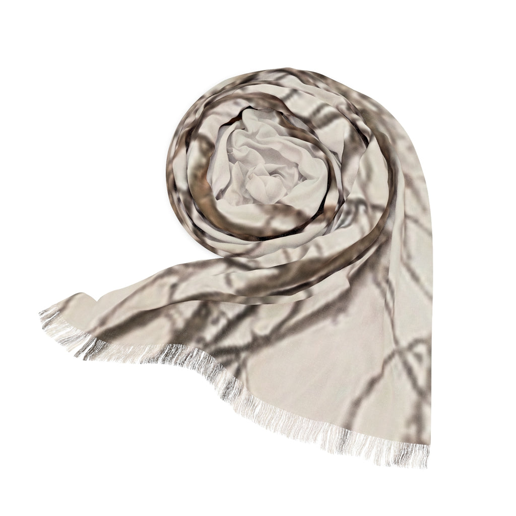 Light Scarf - Serene Winter Horizon
