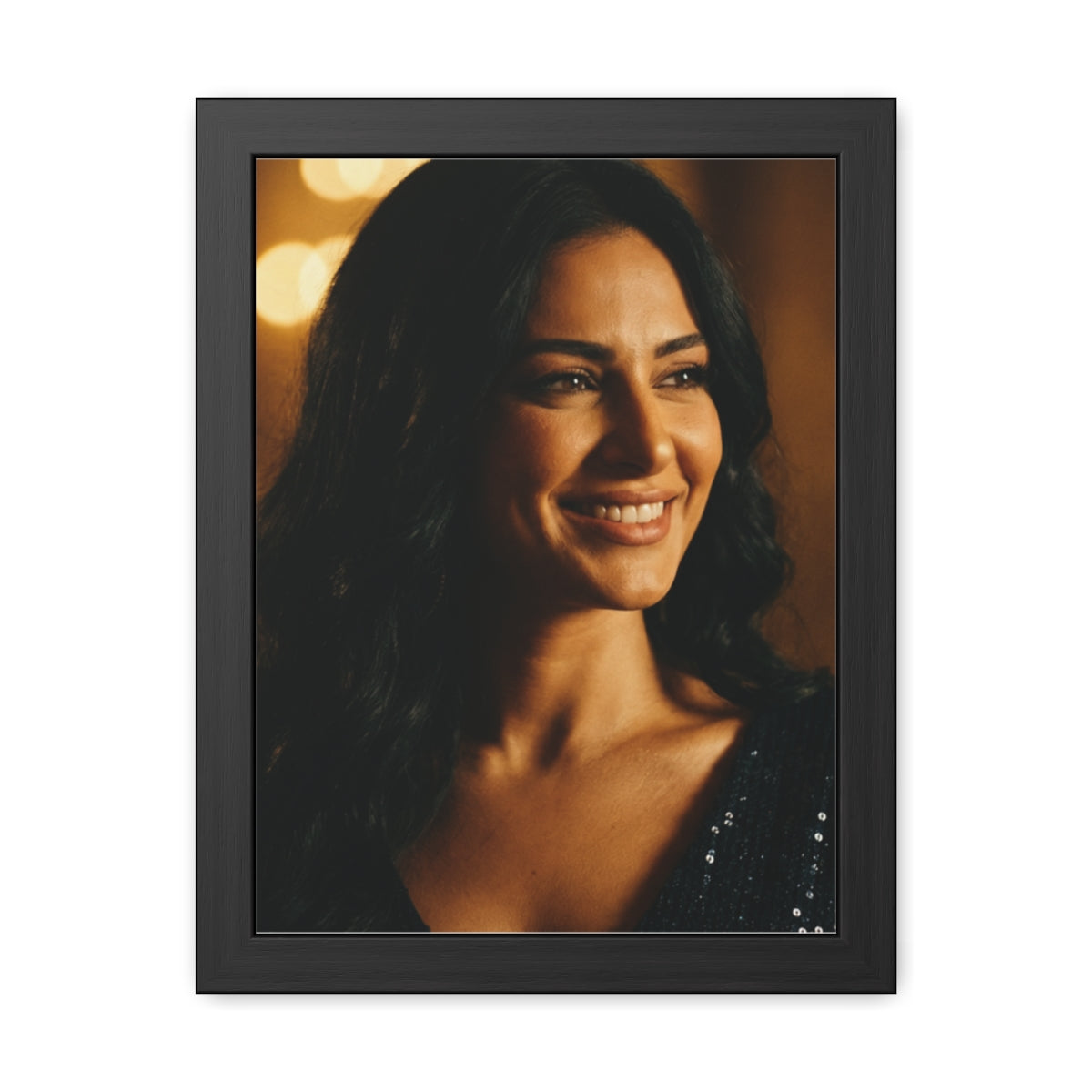 Framed Poster - Cinematic Portrait — Portrait