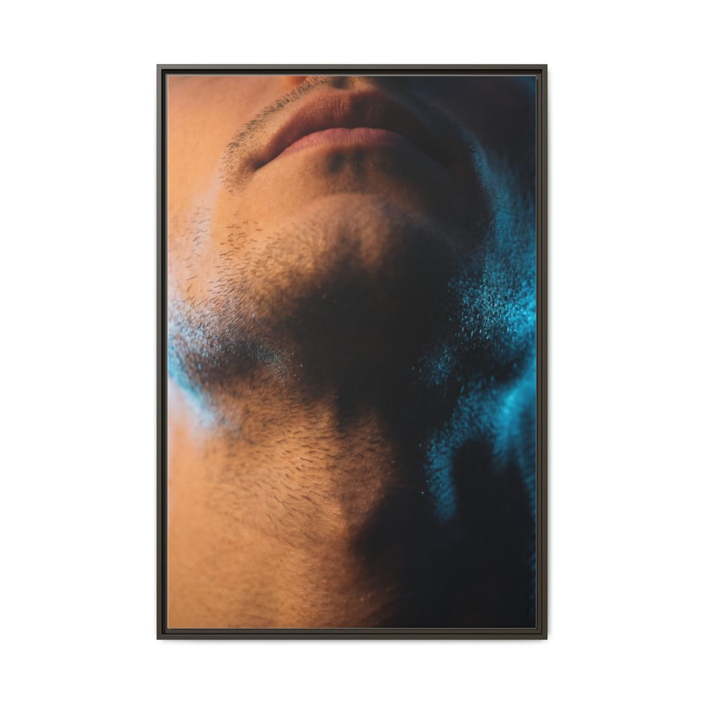 Framed Matte Canvas - Neon Noir