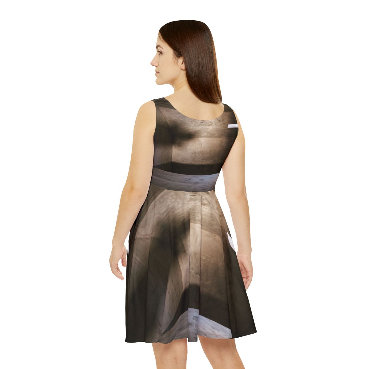 Women's Skater Dress - Shadows of the Citadel moody... |...